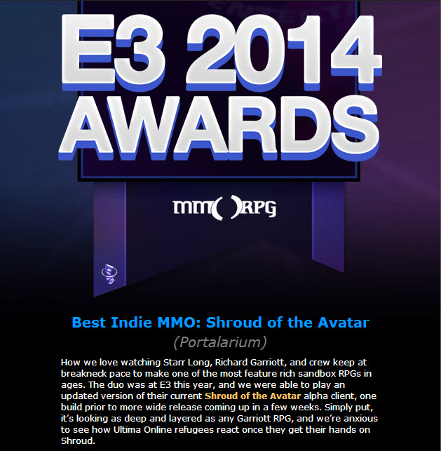 MMORPG_E3_BestIndieMMO_Award